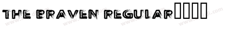 The Braven Regular字体转换